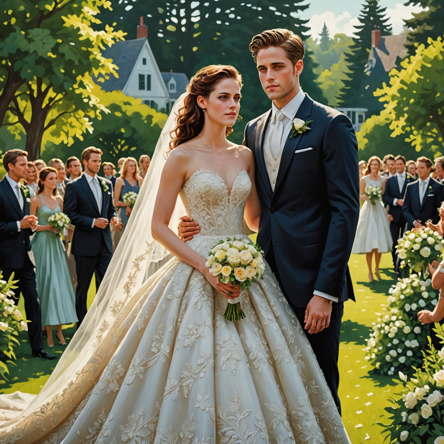 Знаменитости и их судьбоносные моменты: все о свадьбе Кристен Стюарт