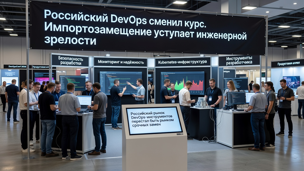 Российский DevOps сменил курс. Импортозамещение уступает инженерной зрелости